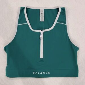 Balance Athletica Green Sports Bra